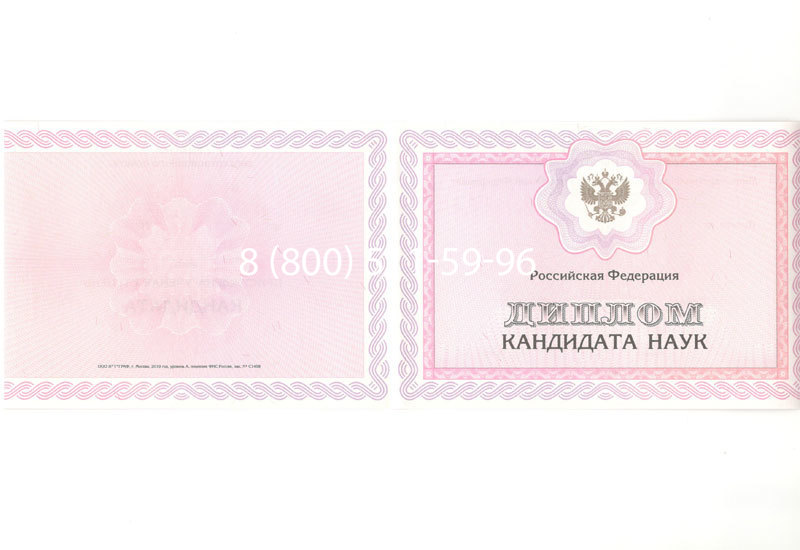Купить Диплом кандидата наук 2010 в Пскове