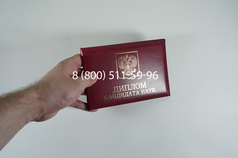 Диплом кандидата наук 2010 в Пскове